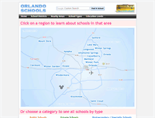 Tablet Screenshot of orlandoschools.com